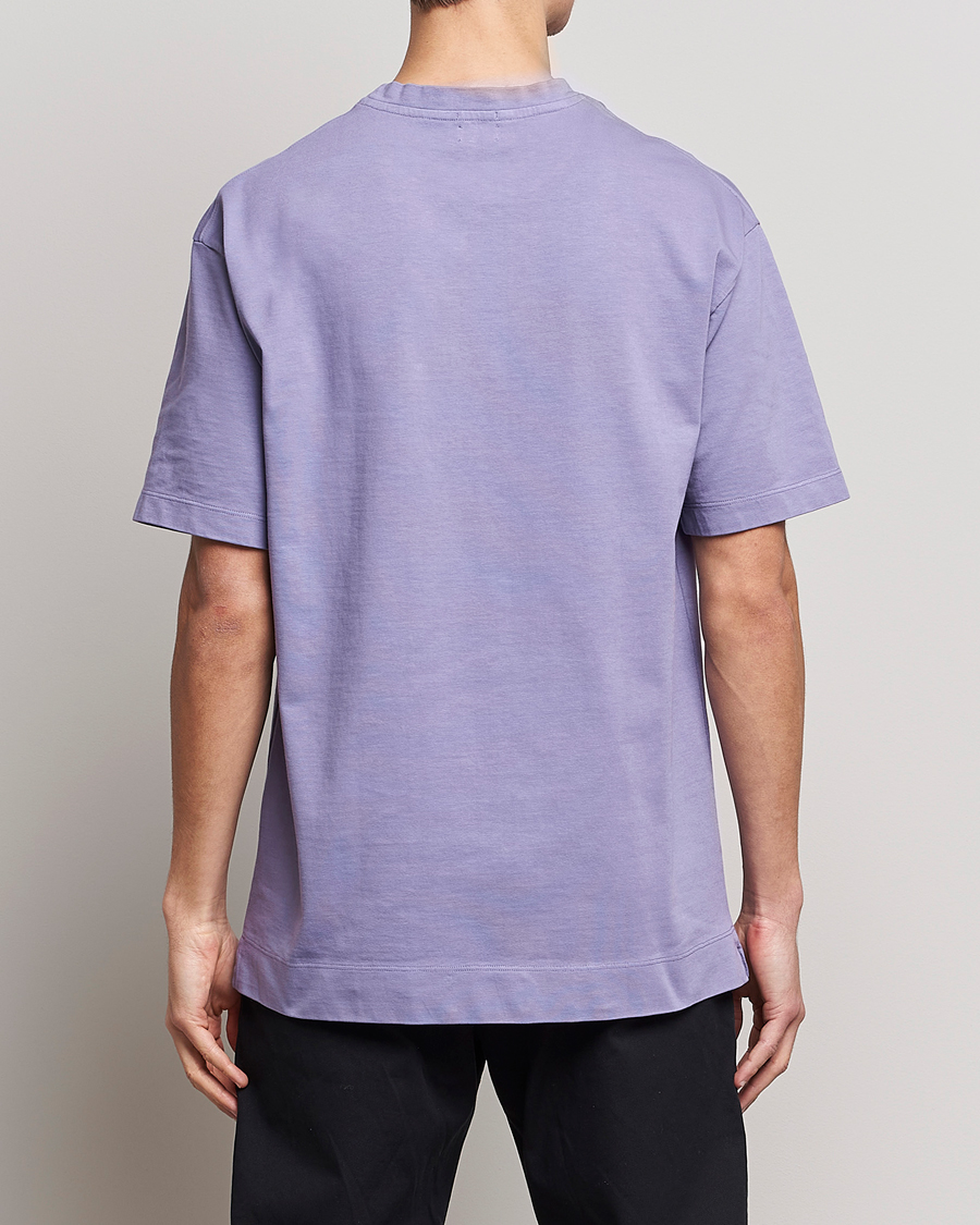 Herr | T-Shirts | Massimo Alba | Nevis Short Sleeve T-Shirt Iris