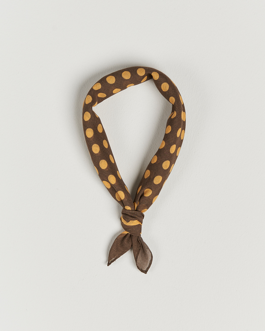 Herr | Massimo Alba Cotton Voile Bandana Cacao | Massimo Alba | Cotton Voile Bandana Cacao
