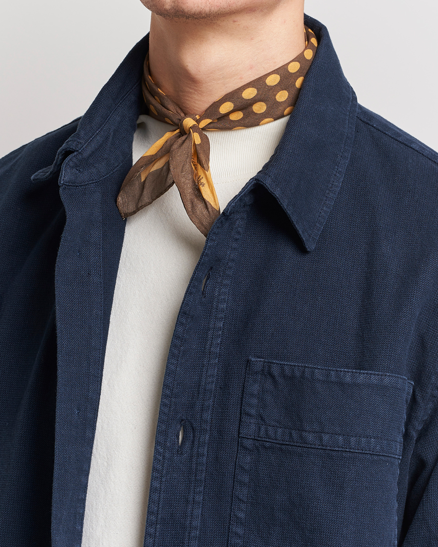 Herr | Massimo Alba Cotton Voile Bandana Cacao | Massimo Alba | Cotton Voile Bandana Cacao