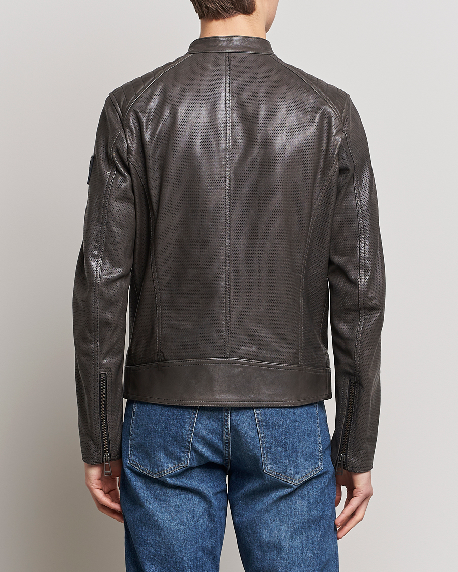 Herr | Jackor | Belstaff | V Racer Air Leather Jacket Dark Grey