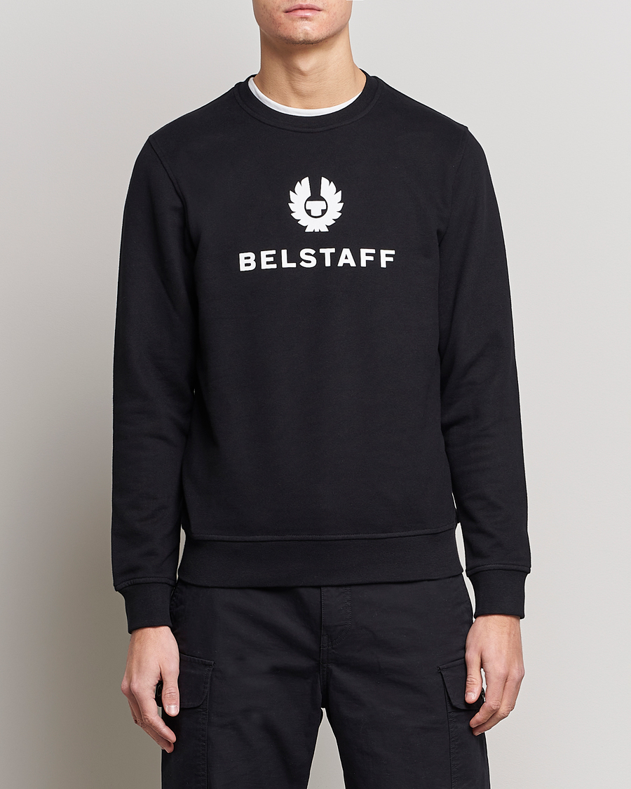 Herr | Sweatshirts | Belstaff | Signature Crewneck Black