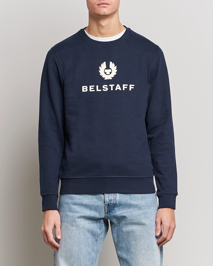 Herr | Sweatshirts | Belstaff | Signature Crewneck Dark Ink