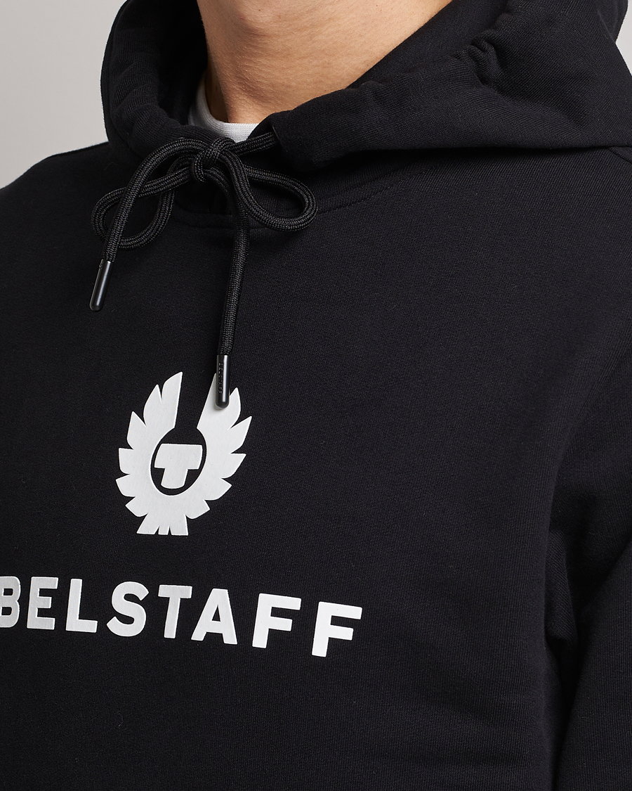 Herr | Tröjor | Belstaff | Signature Hoodie Black