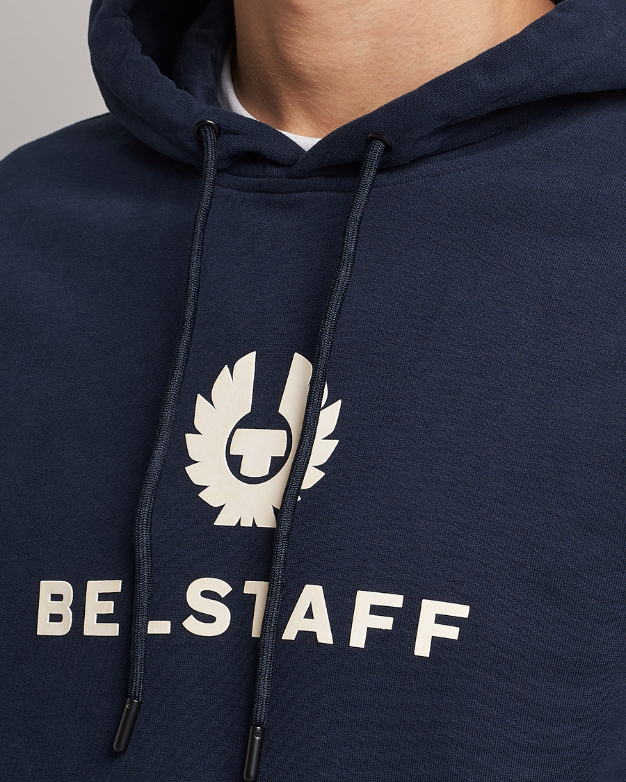 Herr | Tröjor | Belstaff | Signature Hoodie Dark Ink