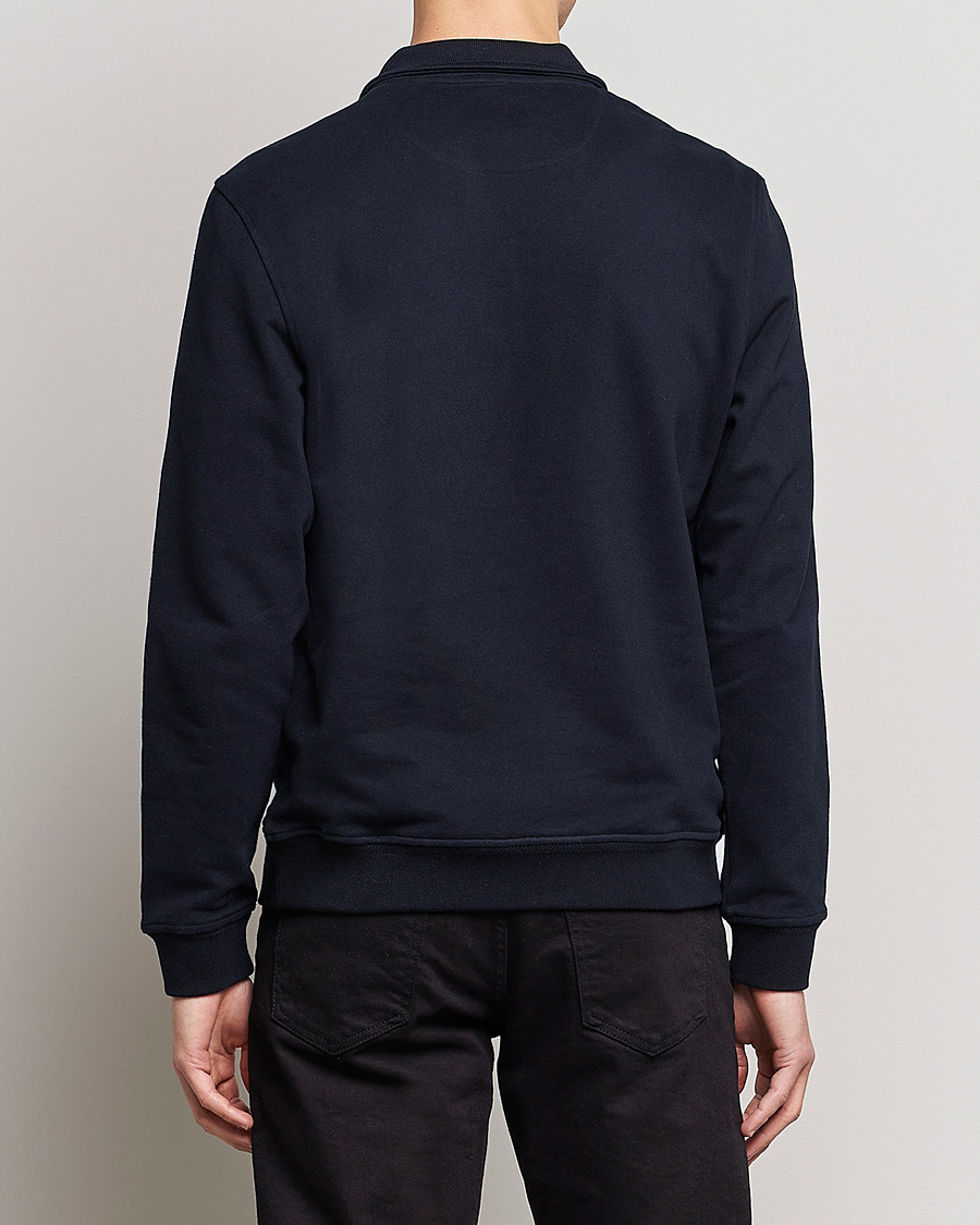 Herr | Tröjor | Belstaff | Signature Half Zip Sweatshirt Dark Ink