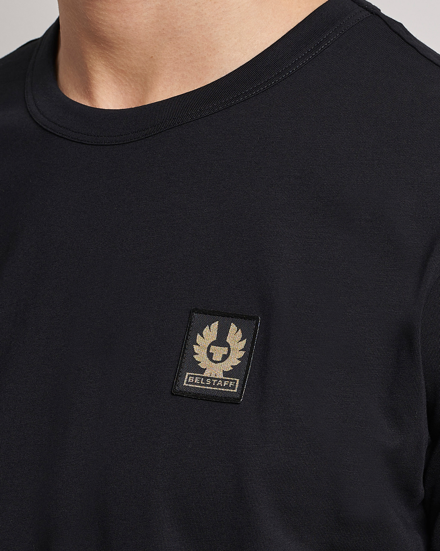 Herr | T-Shirts | Belstaff | Cotton Logo T-Shirt BLACK