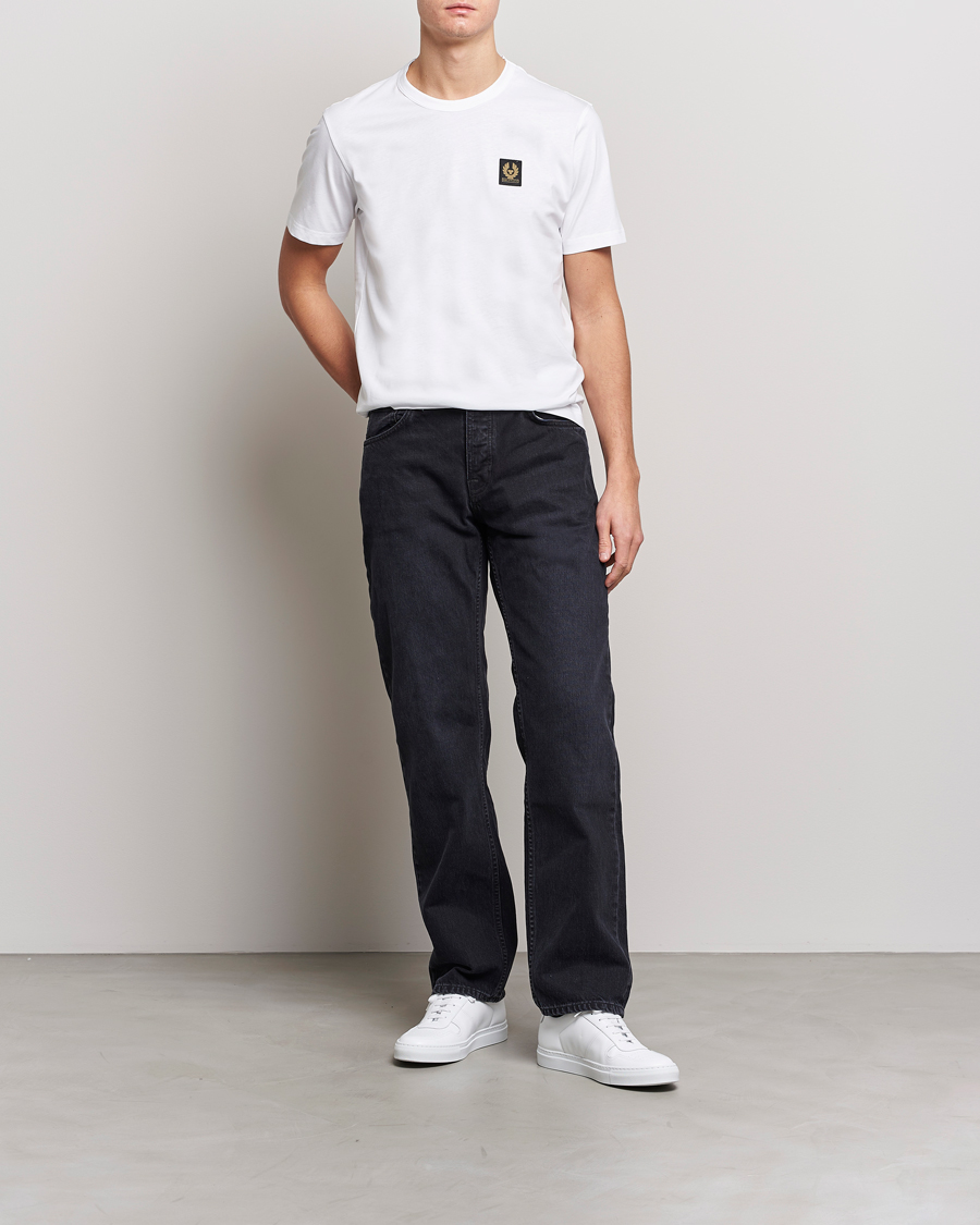 Herr | T-Shirts | Belstaff | Cotton Logo T-Shirt White
