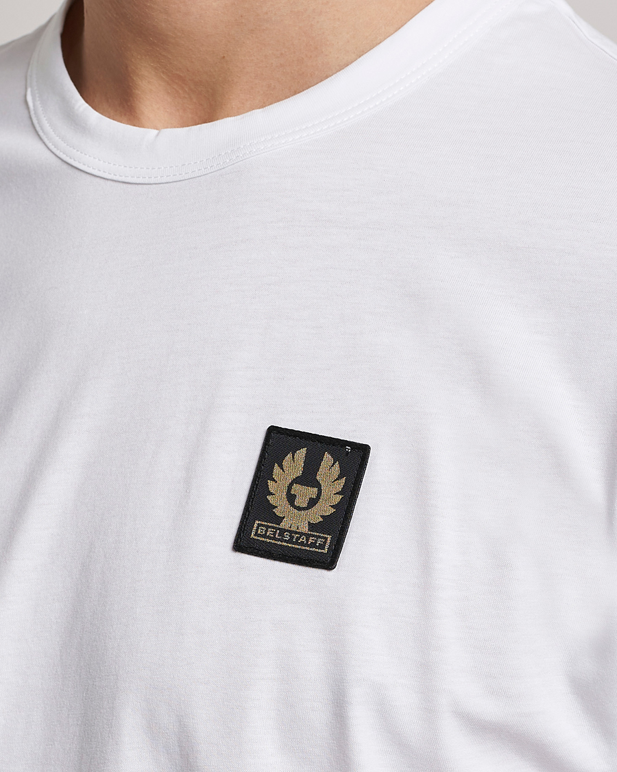 Herr | T-Shirts | Belstaff | Cotton Logo T-Shirt White