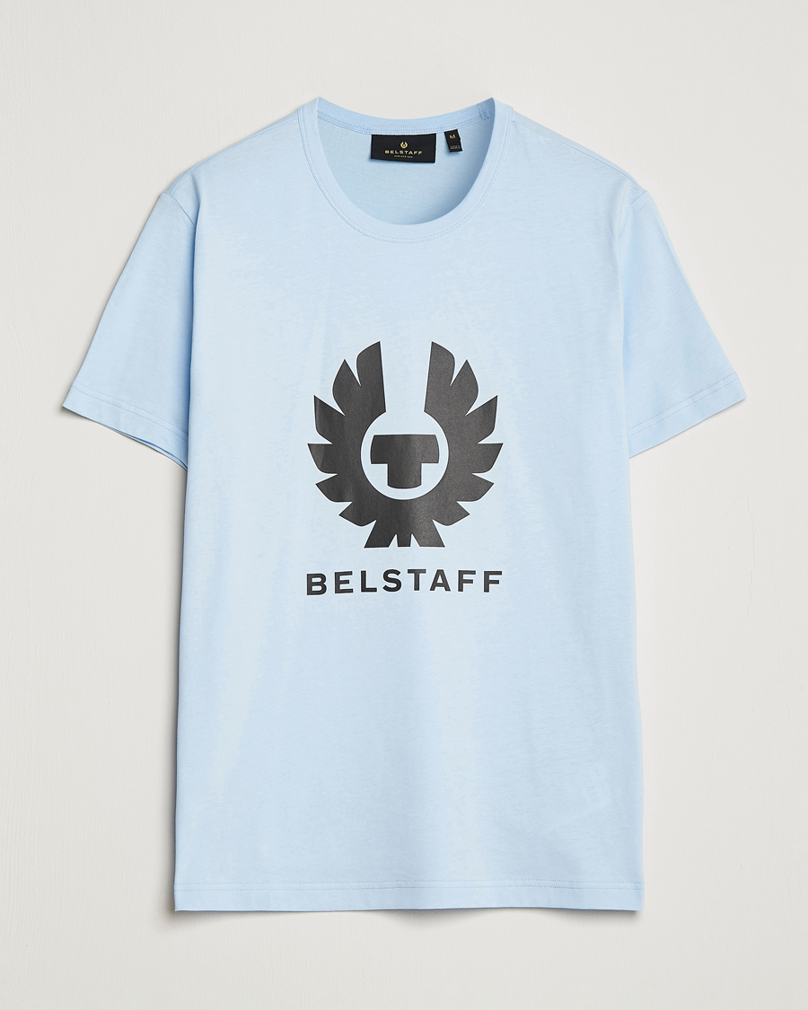 Herr | T-Shirts | Belstaff | Phoenix Logo T-Shirt Sky Blue