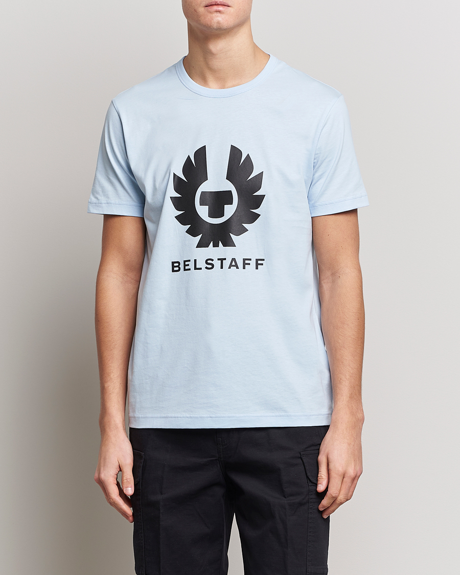 Herr | T-Shirts | Belstaff | Phoenix Logo T-Shirt Sky Blue