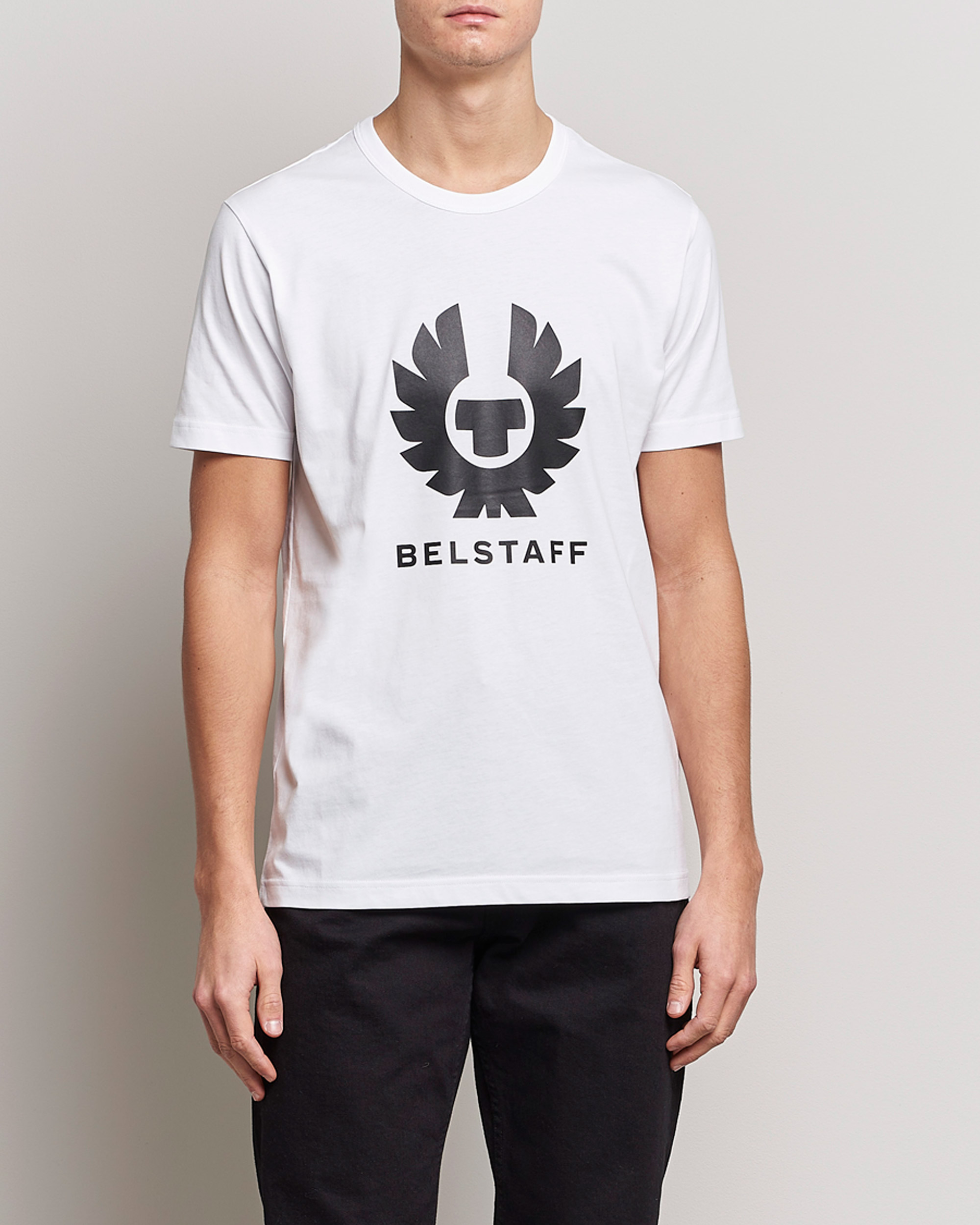 Herr | Kortärmade t-shirts | Belstaff | Phoenix Logo T-Shirt White