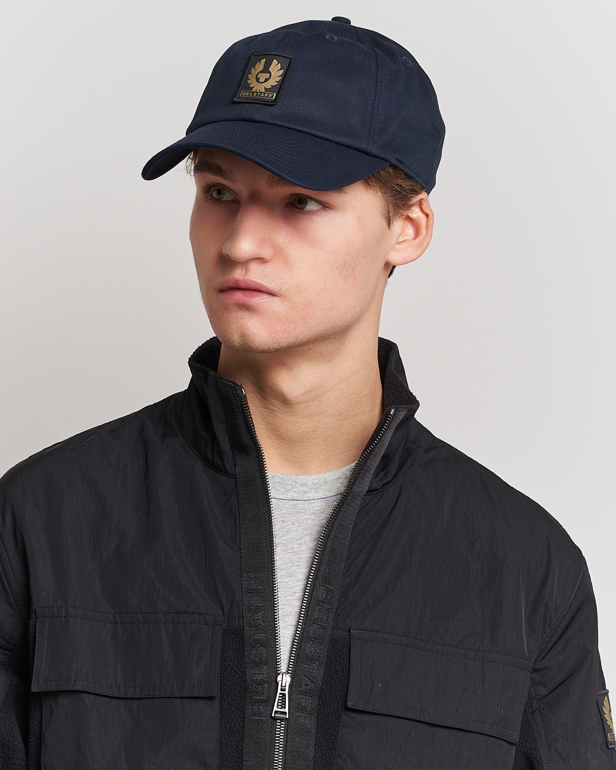 Herr | Belstaff Phoenix Logo Cap Navy | Belstaff | Phoenix Logo Cap Navy
