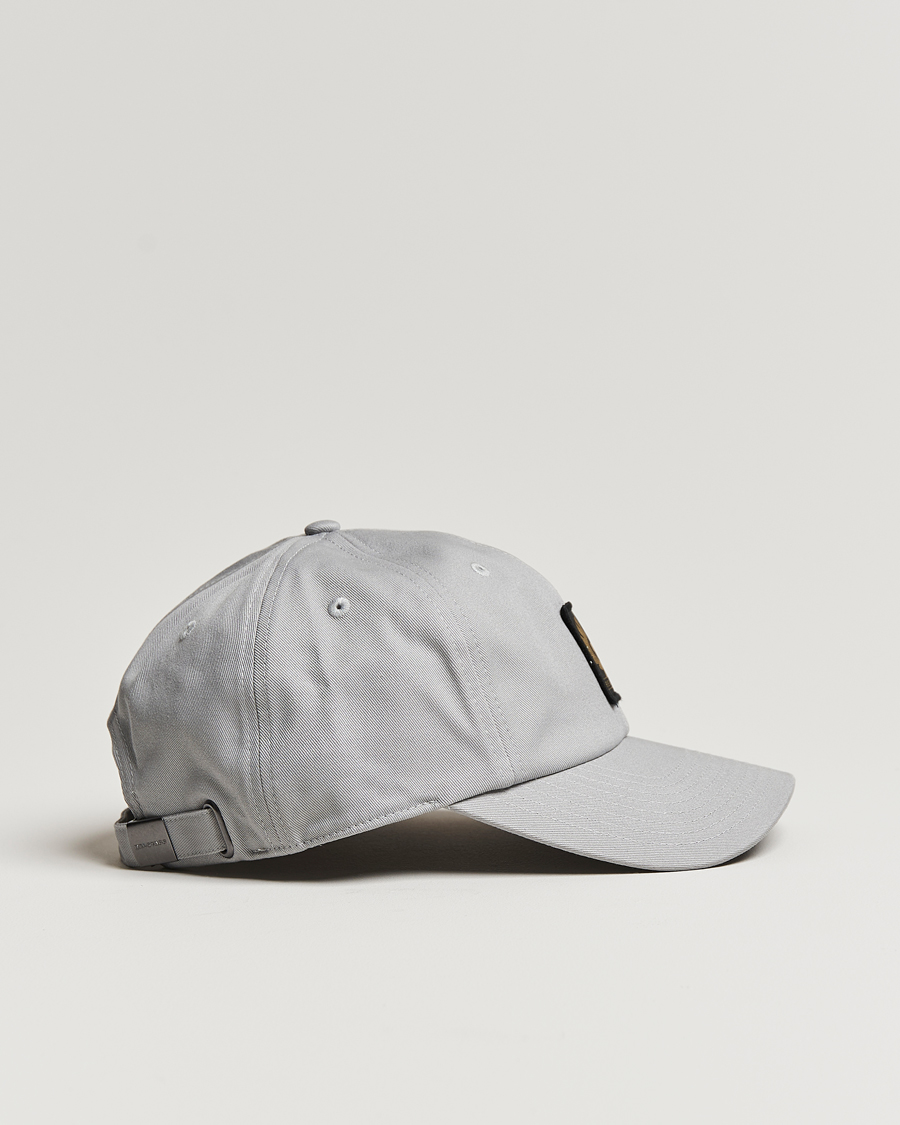 Herr | Belstaff Phoenix Logo Cap Pearl Grey | Belstaff | Phoenix Logo Cap Pearl Grey