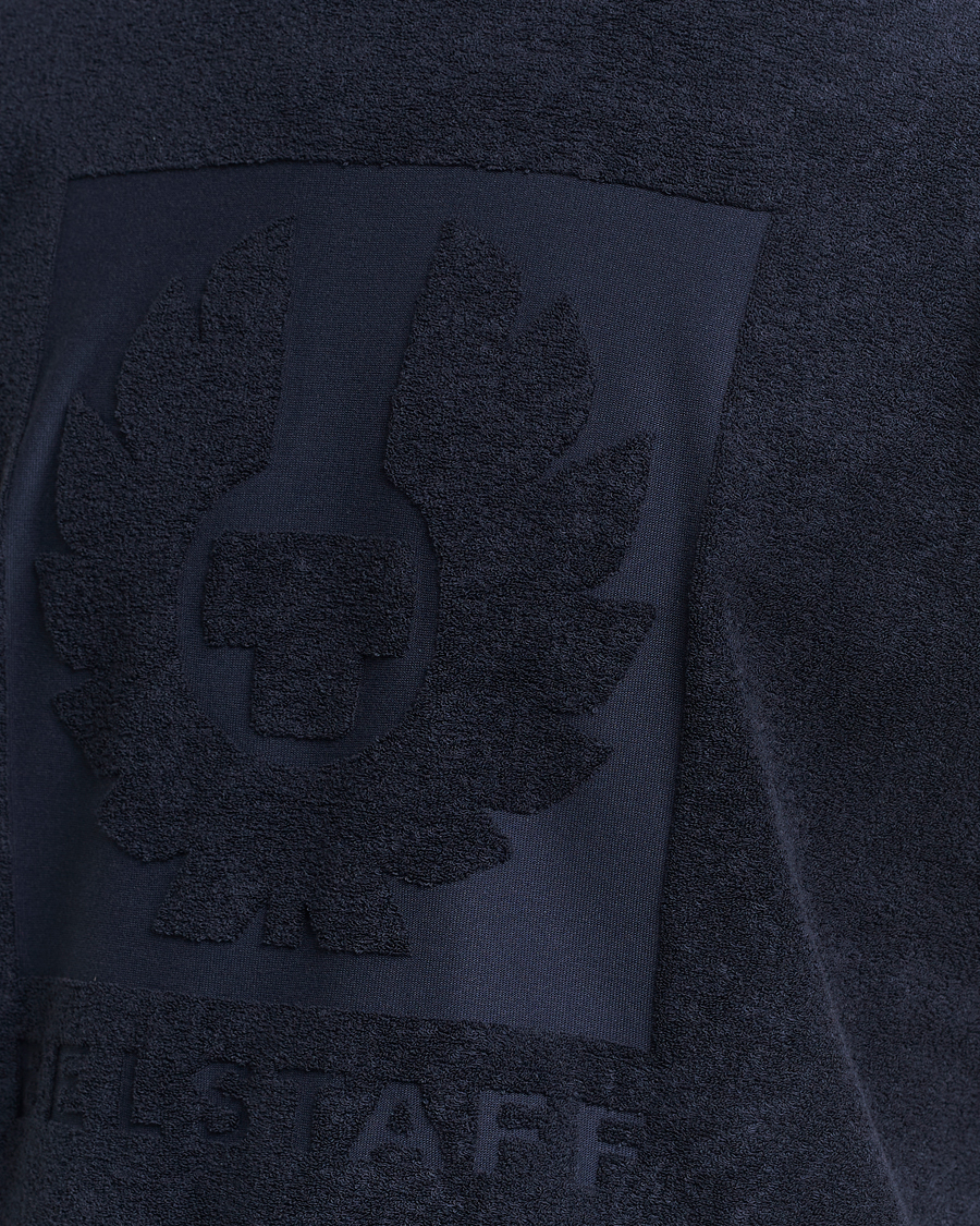 Herr | T-Shirts | Belstaff | Turret Terry Logo T-Shirt Dark Ink