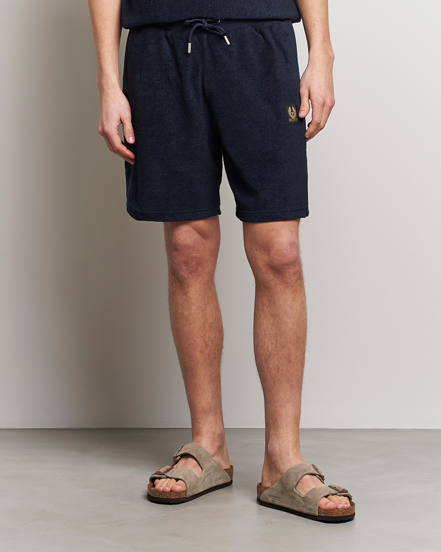 Herr | Shorts | Belstaff | Trawler Terry Shorts Dark Ink
