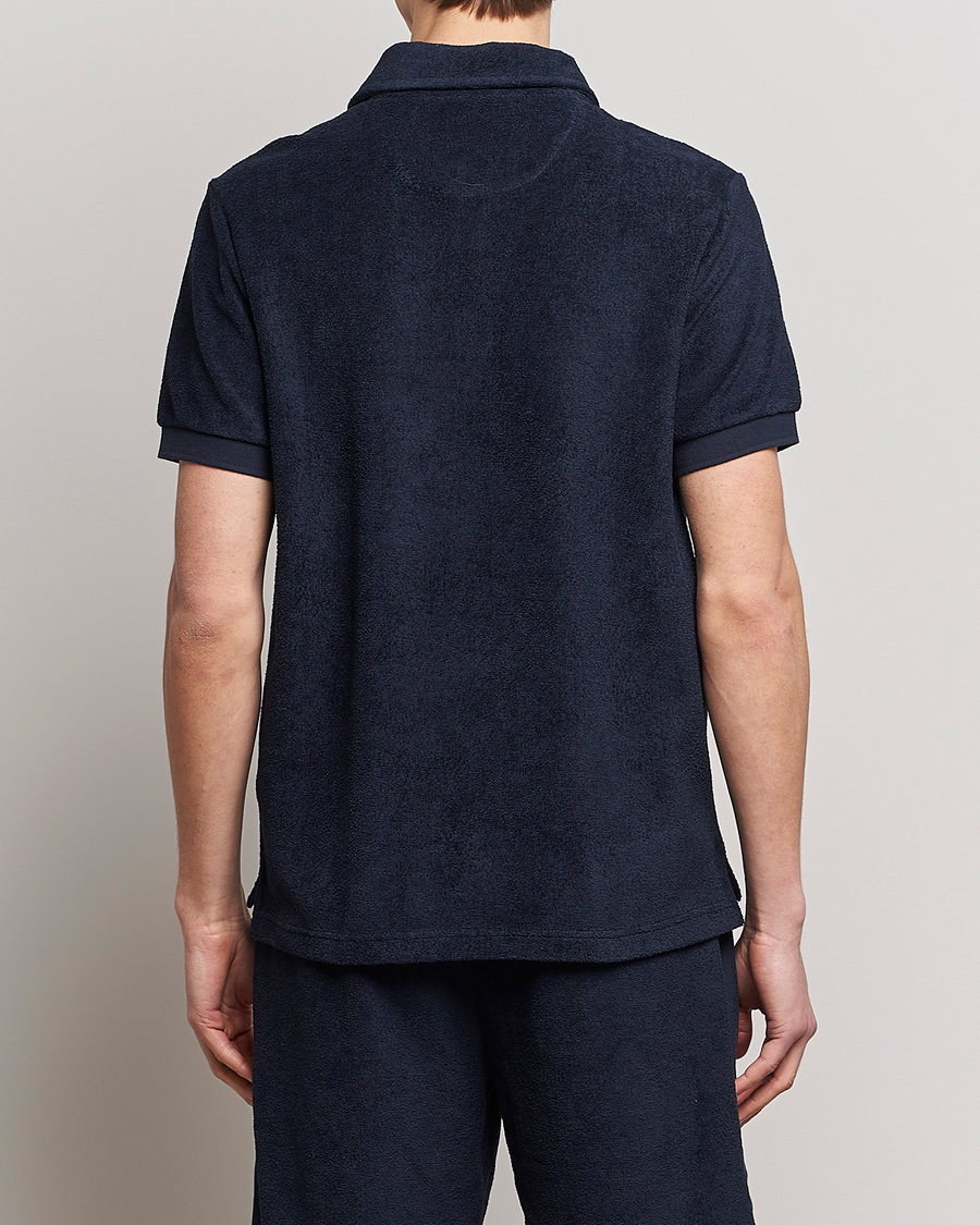 Herr | Pikéer | Belstaff | Tether Terry Polo Dark Ink