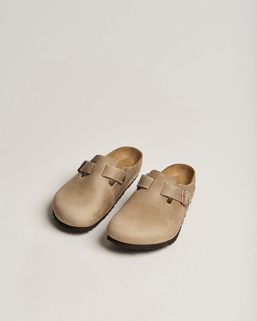 Herr | Sandaler & Tofflor | BIRKENSTOCK | Boston Classic Footbed Tabacco Oiled Leather