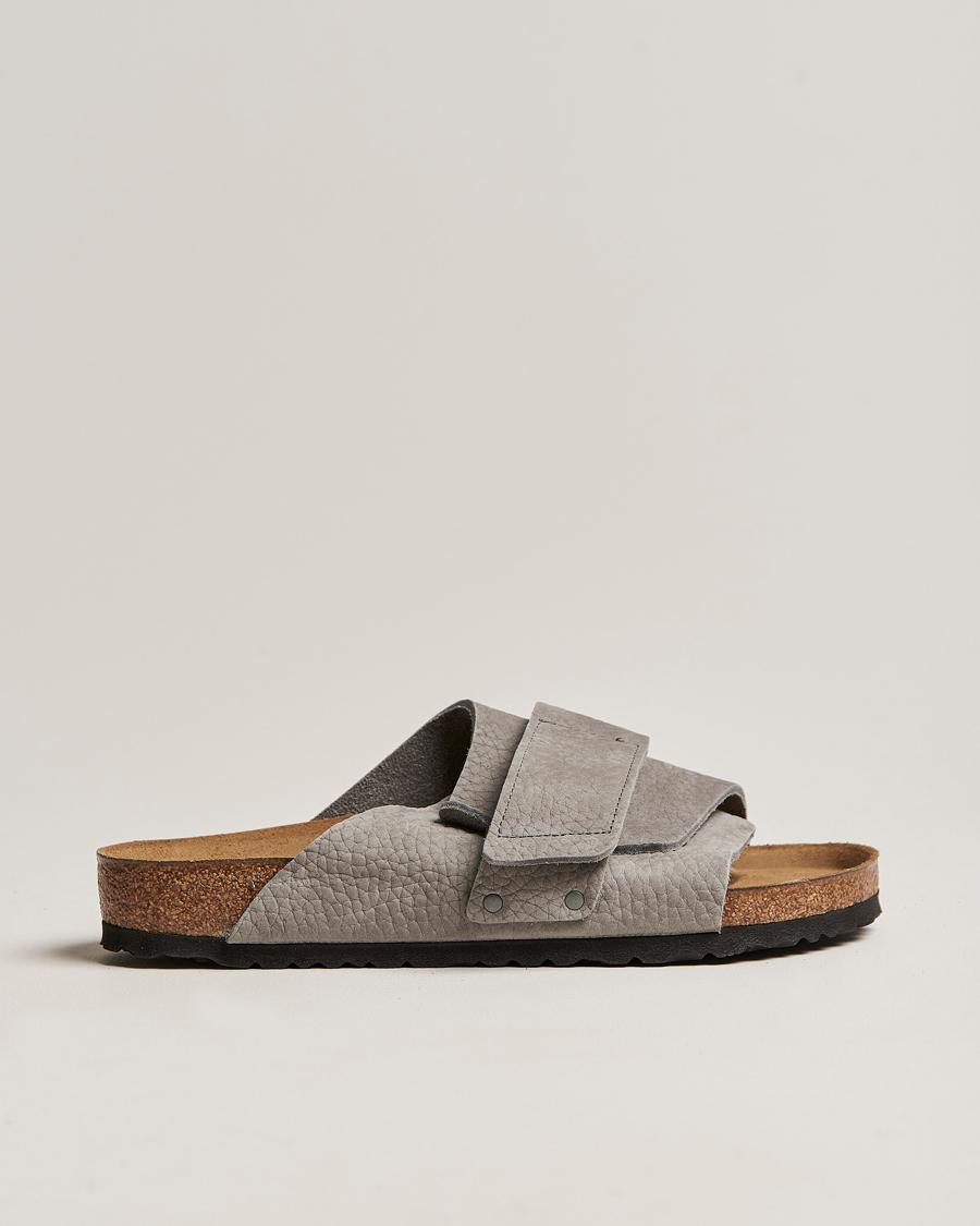 Herr | BIRKENSTOCK Kyoto Nubuck Leather Whale Gray | BIRKENSTOCK | Kyoto Nubuck Leather Whale Gray