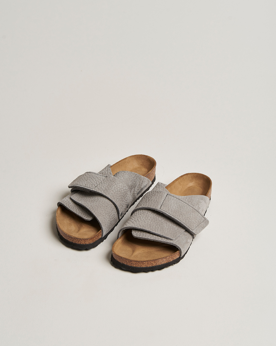 Herr | BIRKENSTOCK Kyoto Nubuck Leather Whale Gray | BIRKENSTOCK | Kyoto Nubuck Leather Whale Gray
