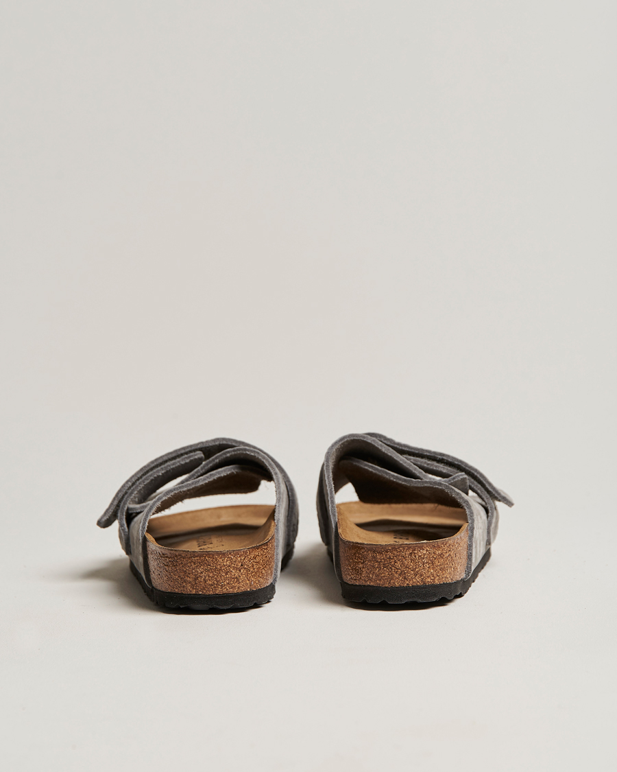 Herr | BIRKENSTOCK Kyoto Nubuck Leather Whale Gray | BIRKENSTOCK | Kyoto Nubuck Leather Whale Gray