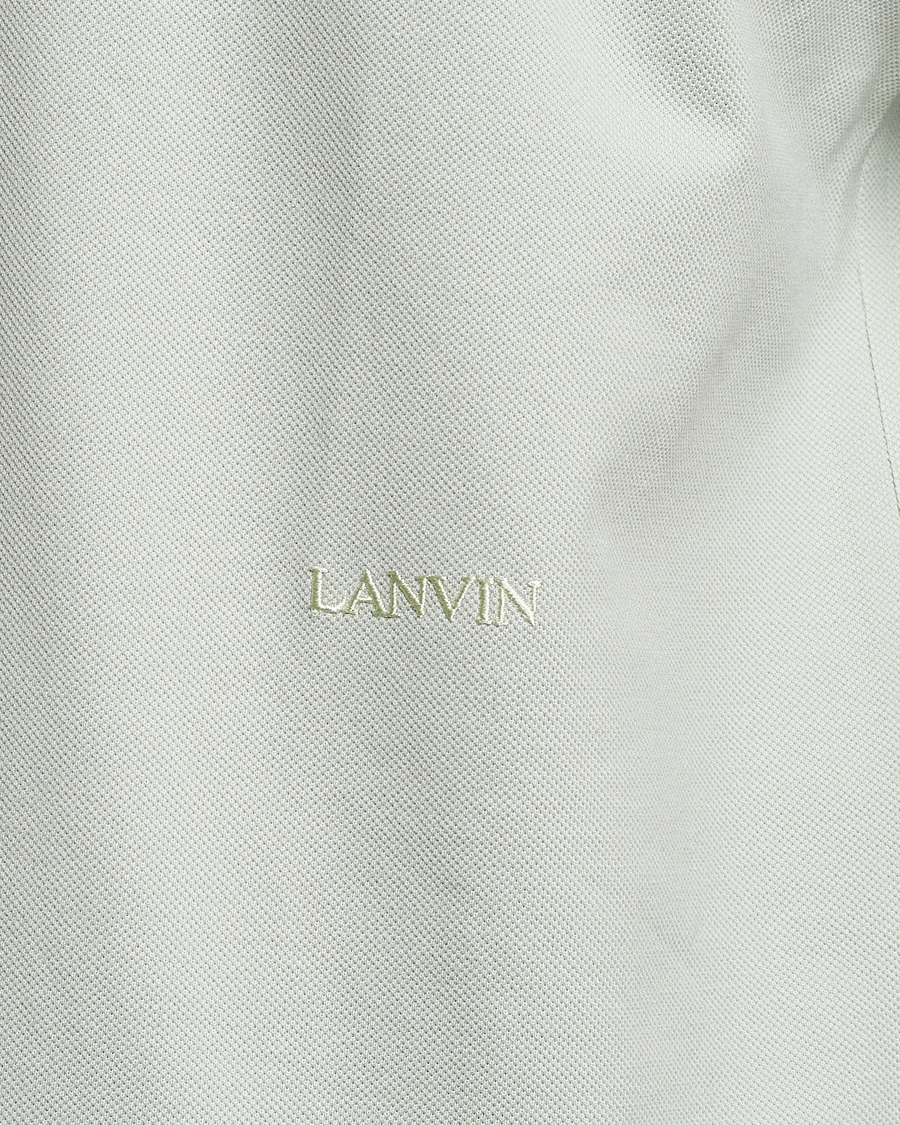 Herr | Pikéer | Lanvin | Embroidered Logo Polo Shirt Sage