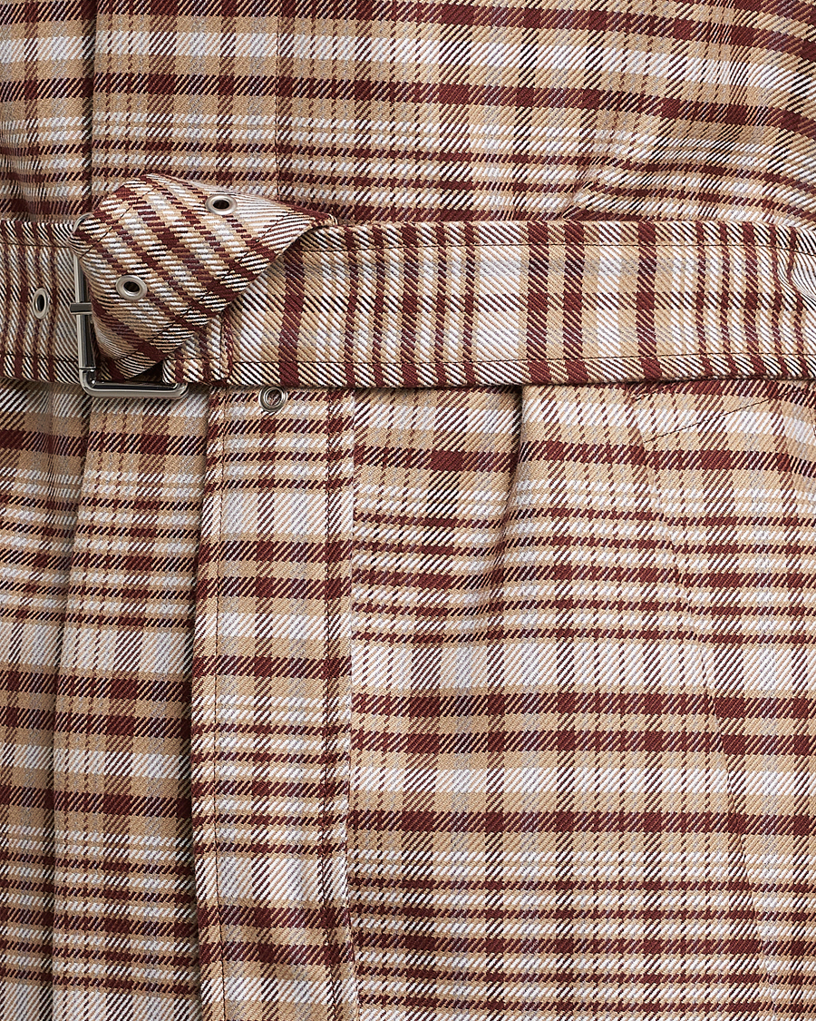 Herr | Jackor | Lanvin | Belted Coat Tan