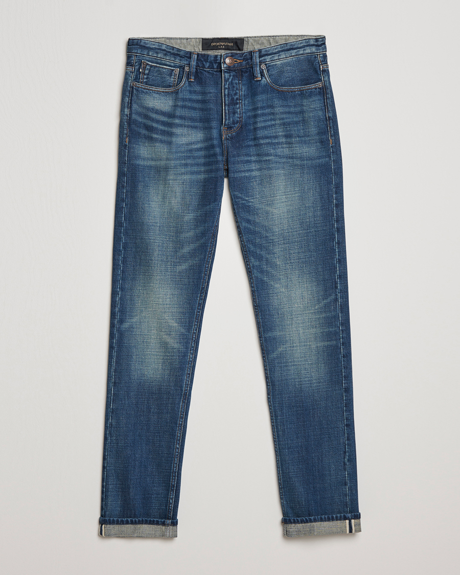 Herr | Jeans | Emporio Armani | Slim Fit Jeans Vintage Blue