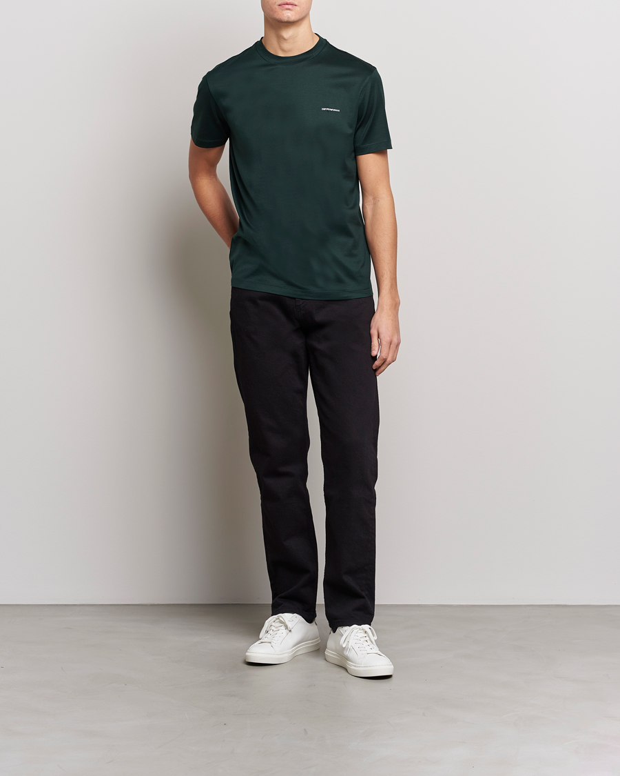 Herr |  | Emporio Armani | Tencel T-Shirt Green