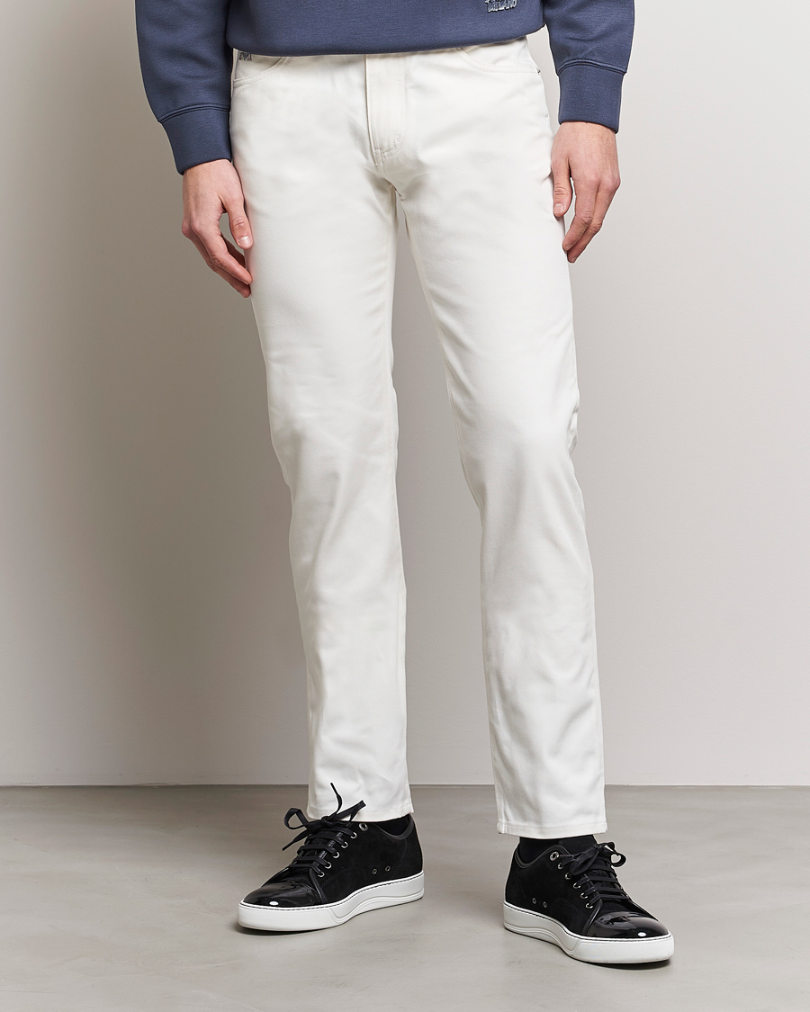 Herr | Slim fit | Emporio Armani | 5-Pocket Jeans White