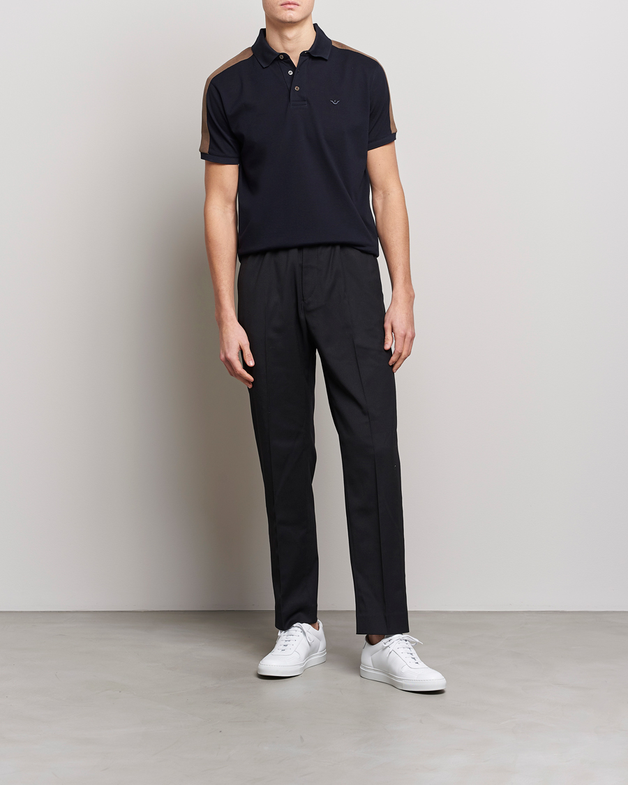 Herr | Pikéer | Emporio Armani | Mercerized Cotton Polo Navy