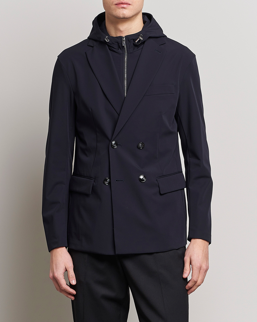 Herr | Kavajer | Emporio Armani | Techincal Nylon Jacket Navy