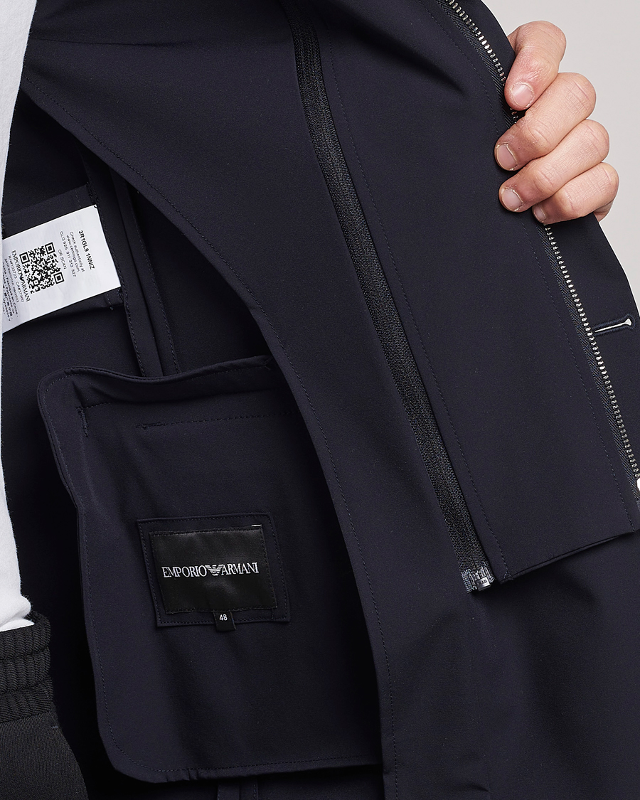 Herr | Kavajer | Emporio Armani | Techincal Nylon Jacket Navy