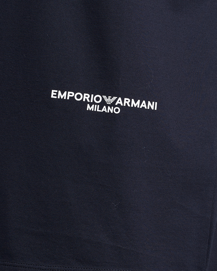Herr | T-Shirts | Emporio Armani | Cotton T-Shirt Navy