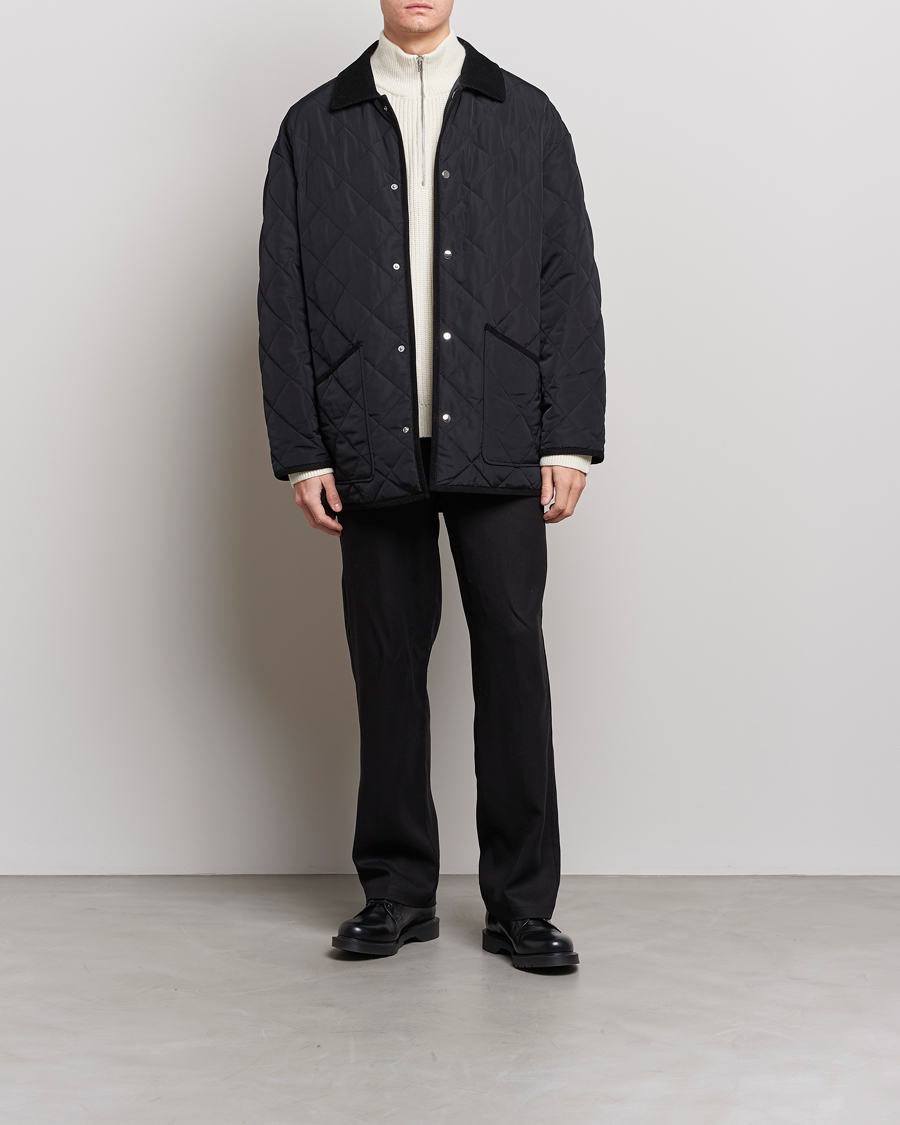 Herr | Jackor | Filippa K | Reversible Quilted Jacket Black