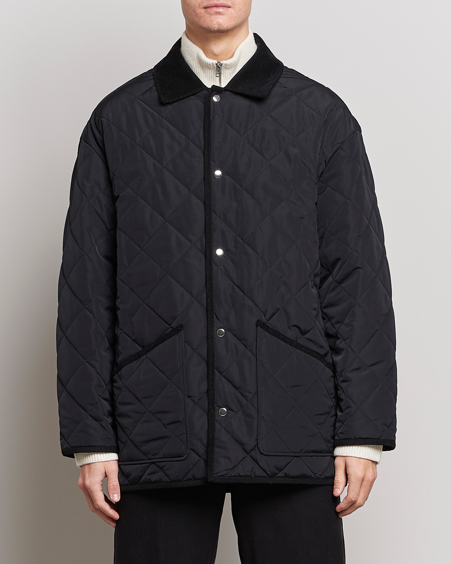 Herr | Jackor | Filippa K | Reversible Quilted Jacket Black