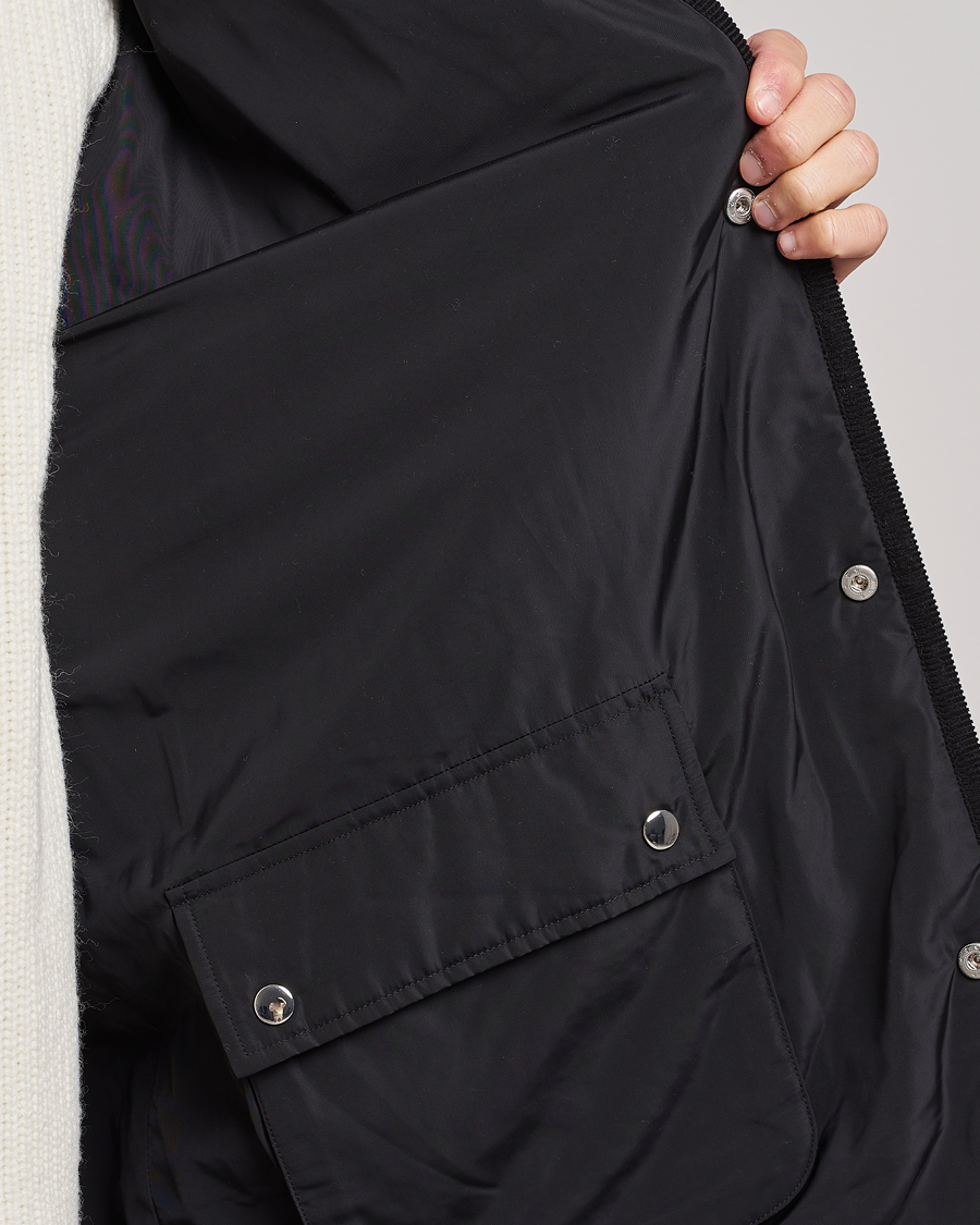Herr | Jackor | Filippa K | Reversible Quilted Jacket Black