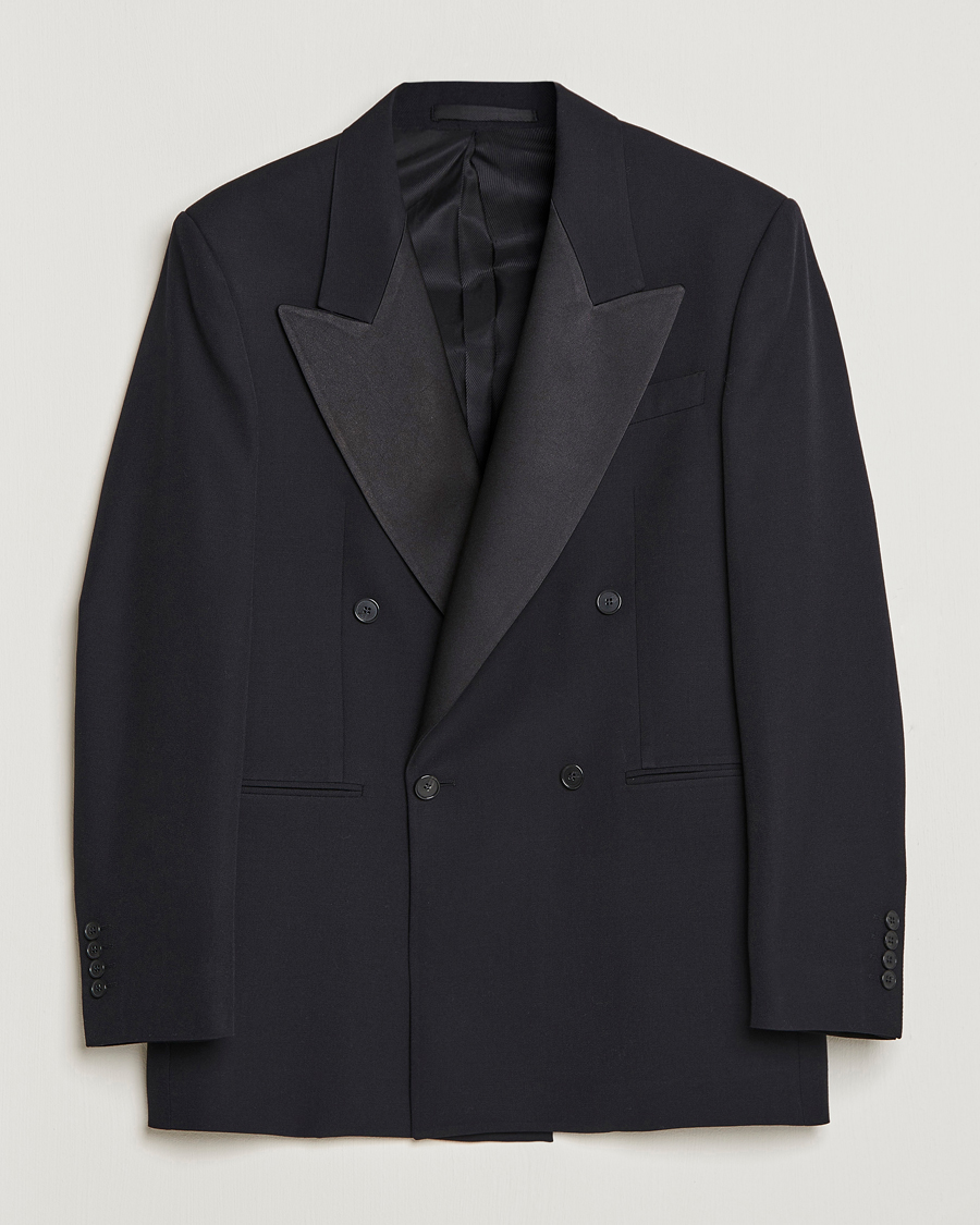 Herr | Kavajer | Filippa K | Tuxedo Blazer Black