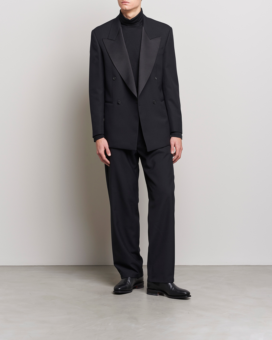 Herr | Kavajer | Filippa K | Tuxedo Blazer Black