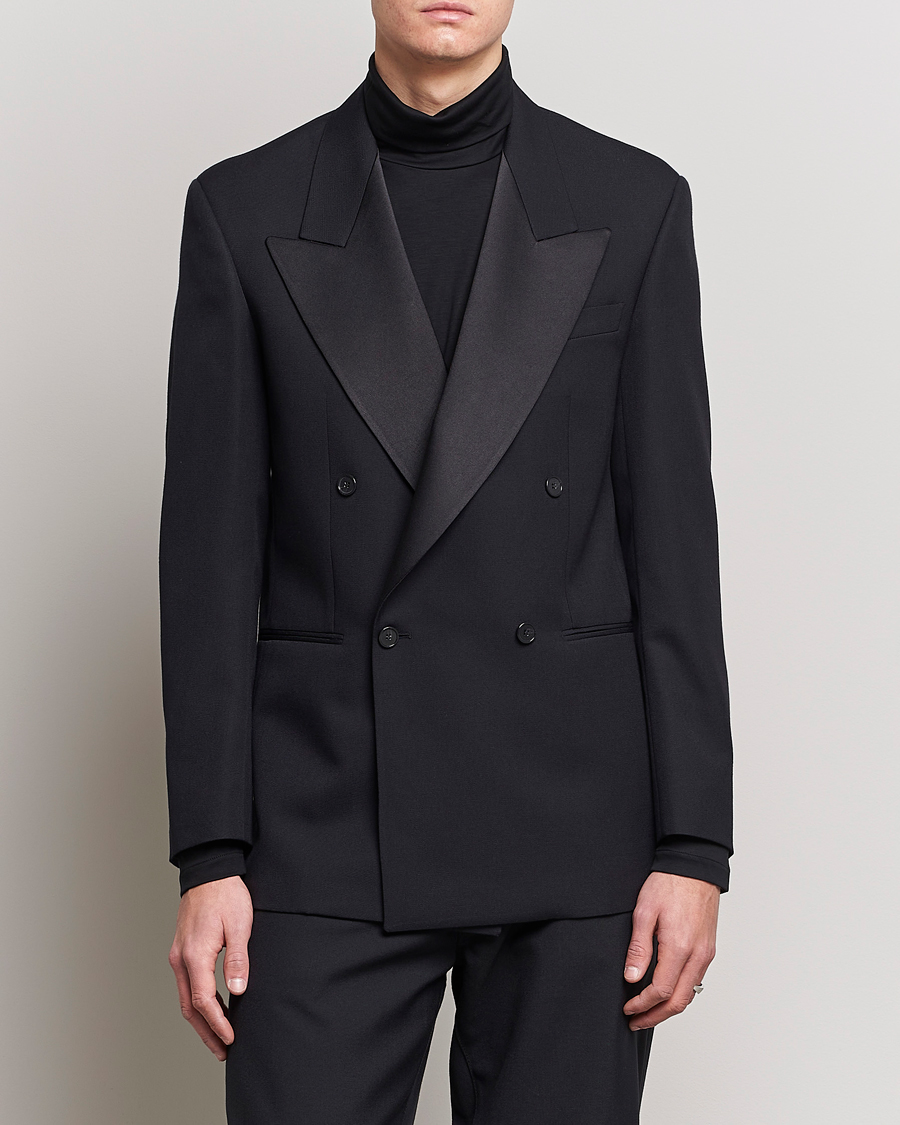 Herr | Kavajer | Filippa K | Tuxedo Blazer Black