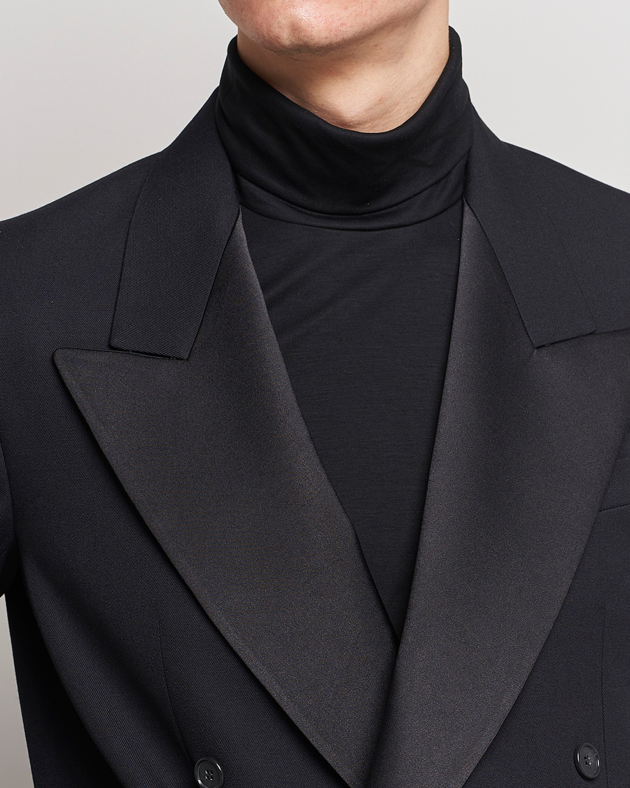 Herr | Kavajer | Filippa K | Tuxedo Blazer Black