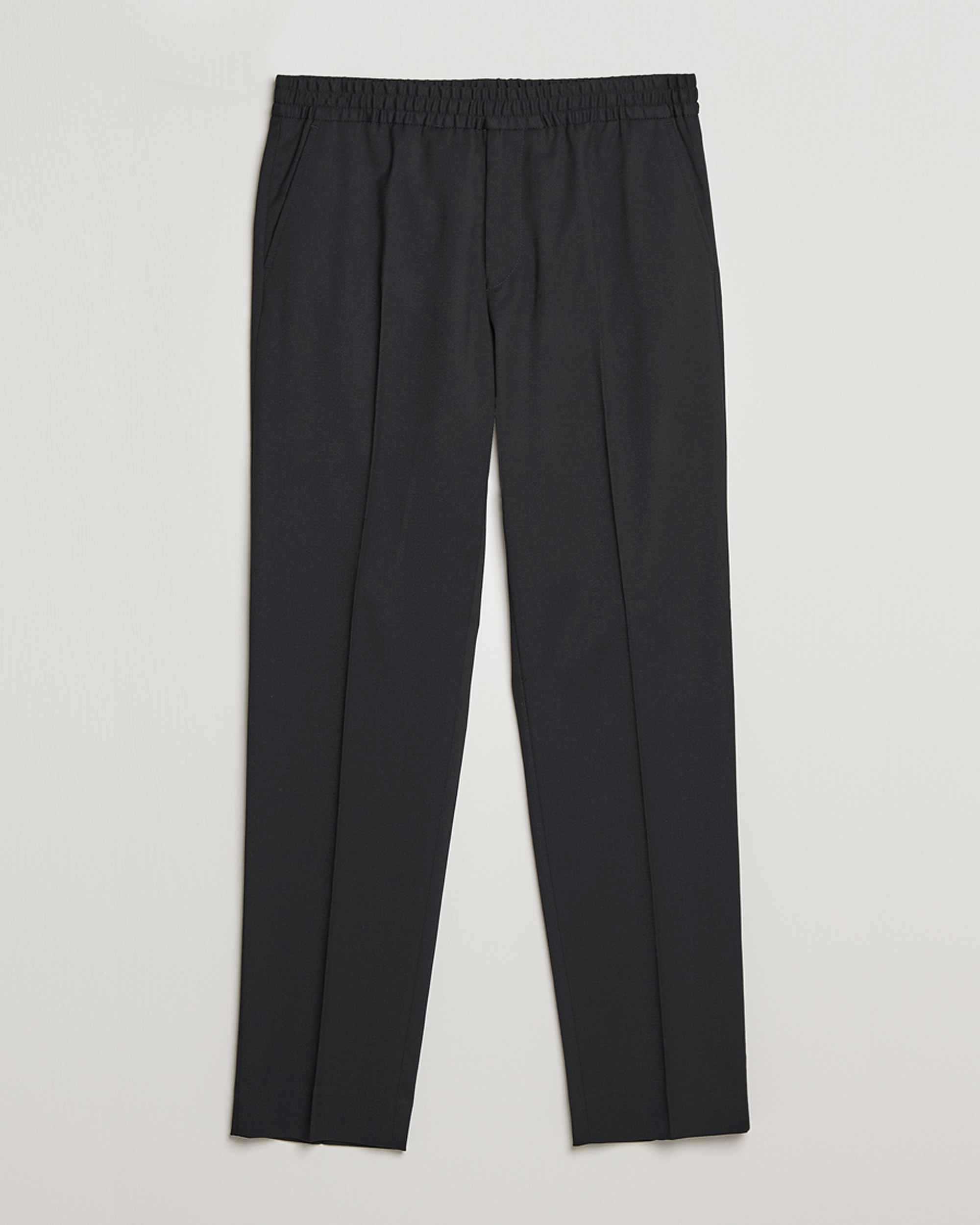 Herr | Byxor | Filippa K | Theo Relaxed Wool Trousers Black