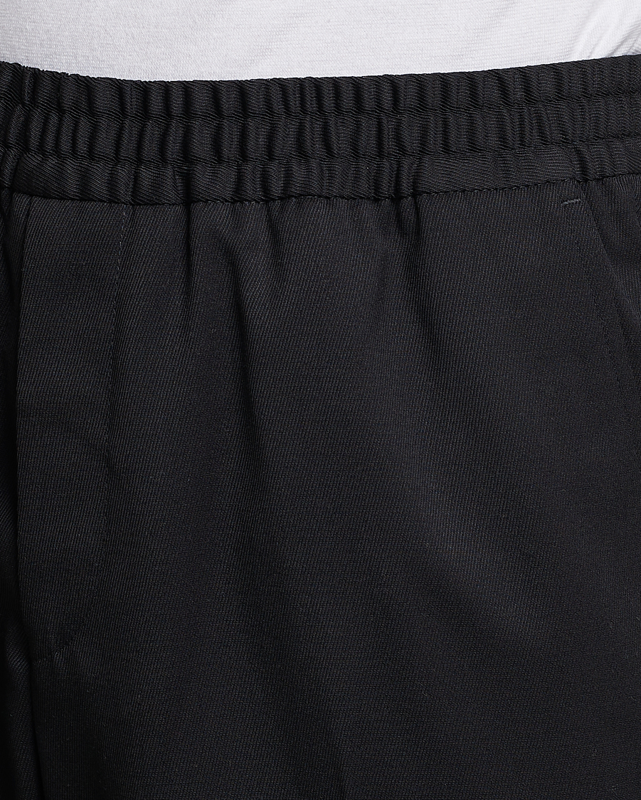Herr | Byxor | Filippa K | Relaxed Terry Wool Trousers Black