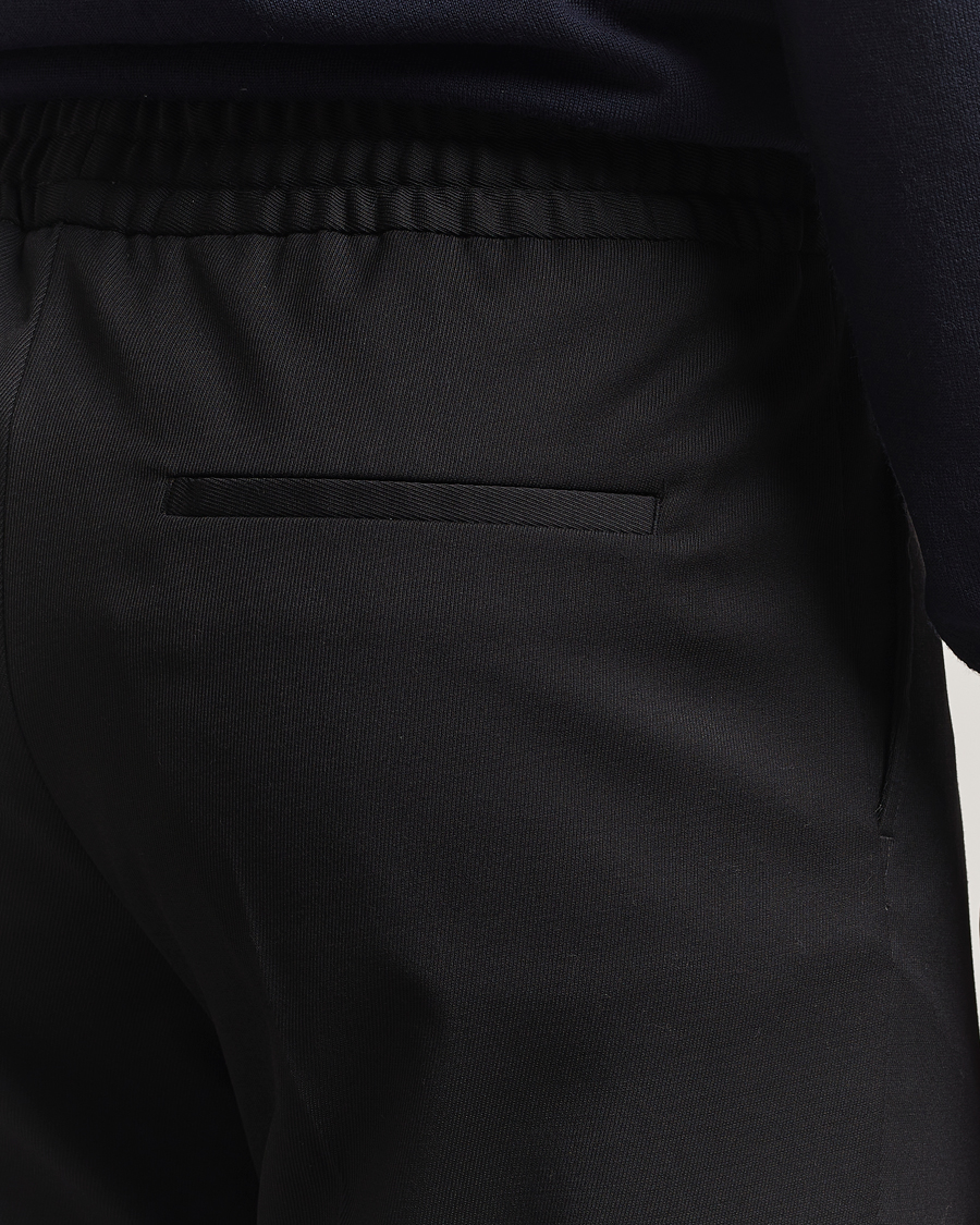 Herr | Byxor | Filippa K | Theo Relaxed Wool Trousers Black