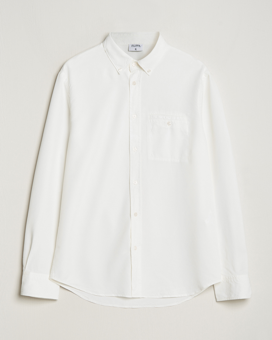 Herr | Skjortor | Filippa K | Zachary Lyocell Shirt White