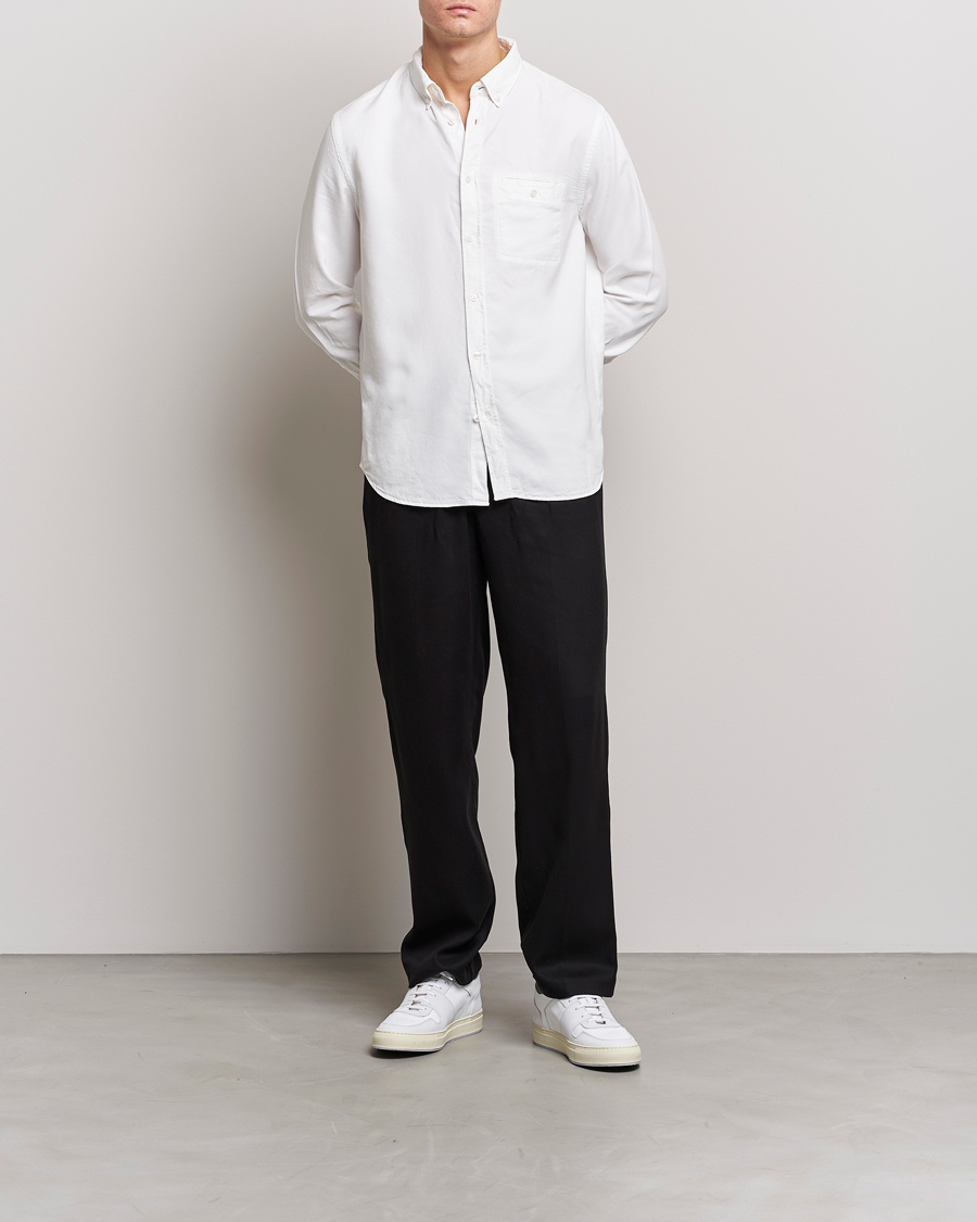 Herr | Skjortor | Filippa K | Zachary Lyocell Shirt White