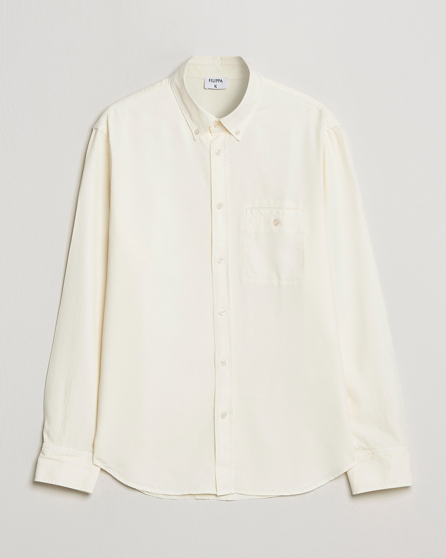 Herr | Skjortor | Filippa K | Zachary Lyocell Shirt Beige