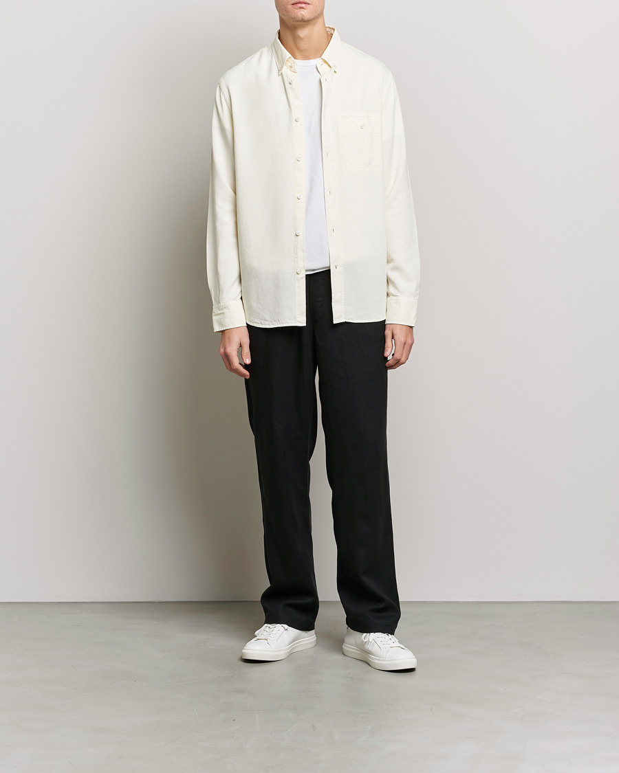 Herr | Skjortor | Filippa K | Zachary Lyocell Shirt Beige