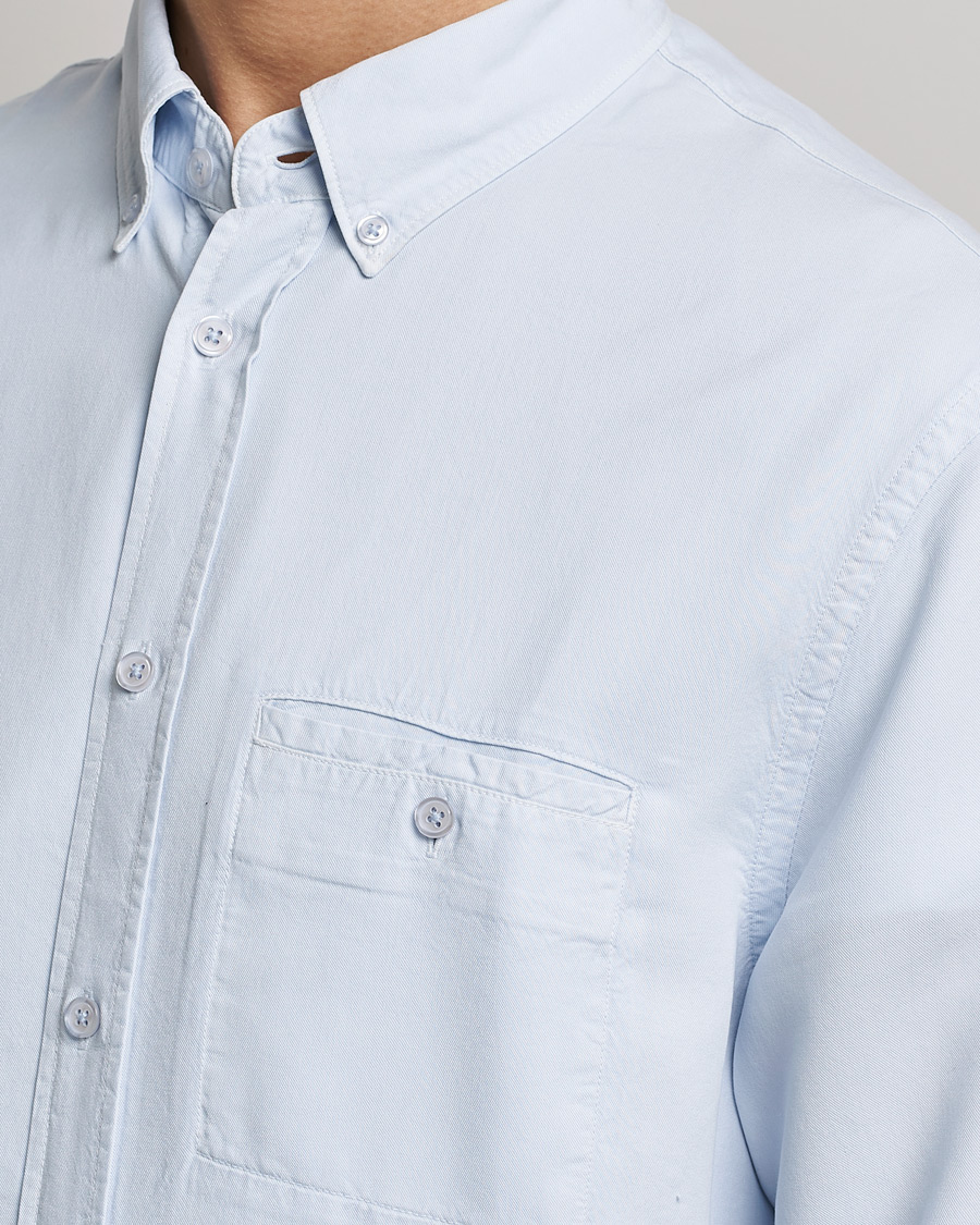 Herr | Skjortor | Filippa K | Zachary Lyocell Shirt Ice Blue