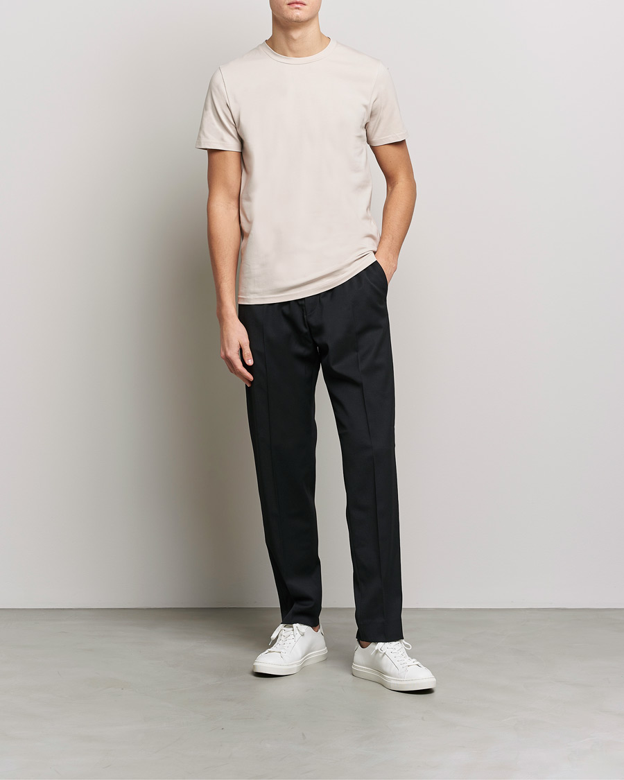 Herr | T-Shirts | Filippa K | Stretch Cotton Tee Sand