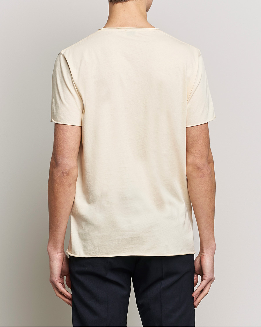 Herr | T-Shirts | Filippa K | Roll Neck Tee Vanilla
